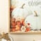 Glitzhome® 15.75" Fall Wooden Ivory Pumpkin Wall Art
